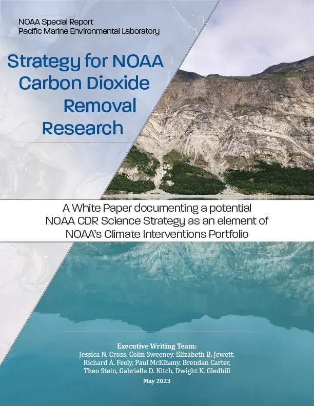 Cover for NOAA CDR Research Strategy